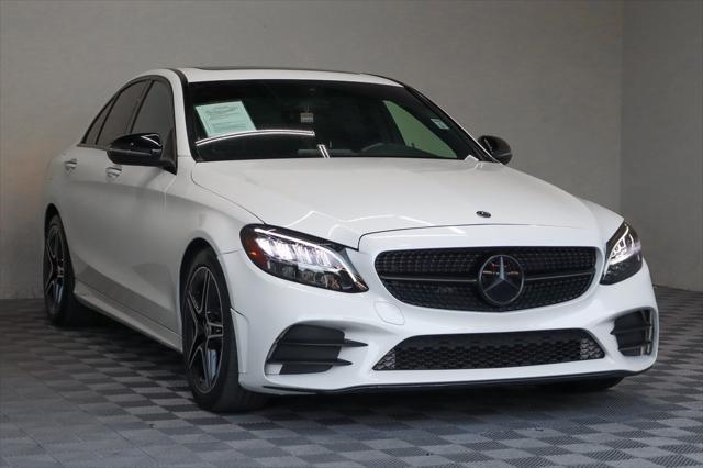 used 2019 Mercedes-Benz C-Class car, priced at $21,995