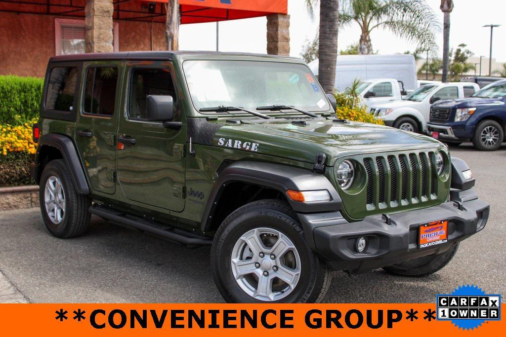 used 2022 Jeep Wrangler Unlimited car, priced at $27,995