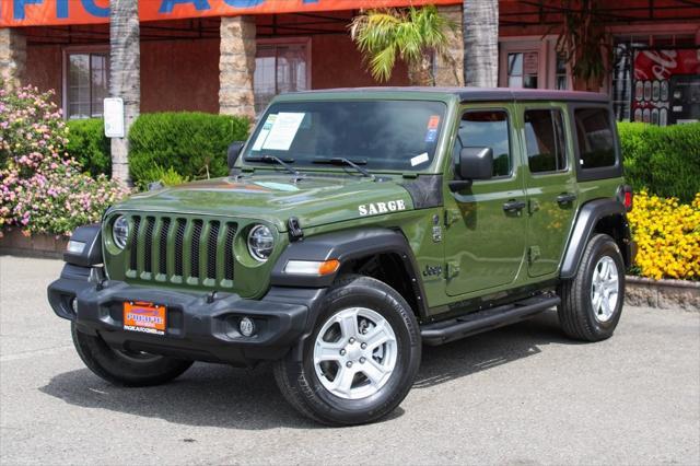 used 2022 Jeep Wrangler Unlimited car, priced at $28,995