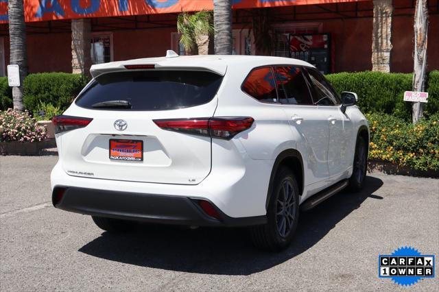 used 2021 Toyota Highlander car, priced at $24,995