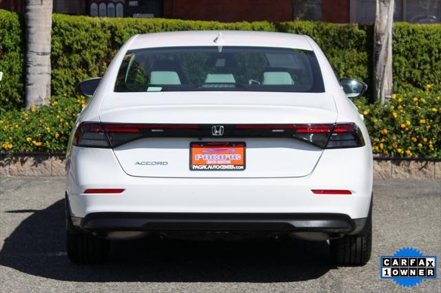 used 2023 Honda Accord car, priced at $22,995