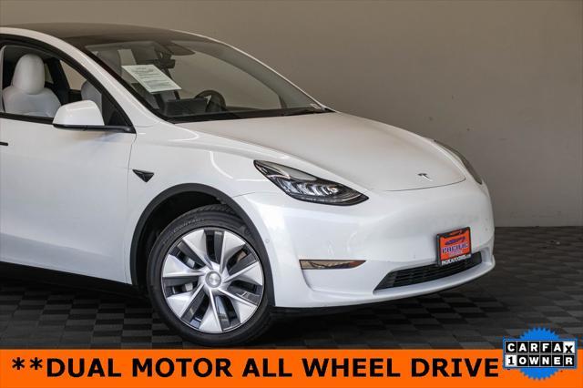 used 2022 Tesla Model Y car, priced at $27,995