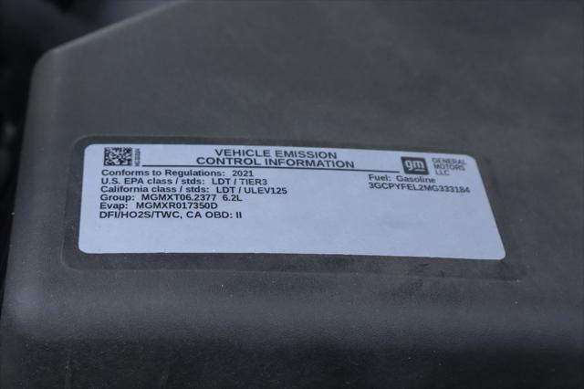 used 2021 Chevrolet Silverado 1500 car, priced at $43,995