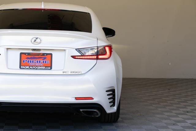 used 2016 Lexus RC 200t car, priced at $18,995