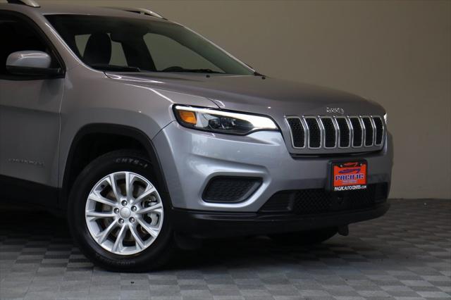 used 2021 Jeep Cherokee car, priced at $13,995