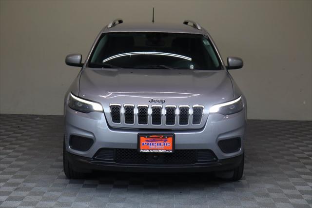 used 2021 Jeep Cherokee car, priced at $13,995