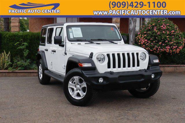 used 2020 Jeep Wrangler Unlimited car, priced at $23,995