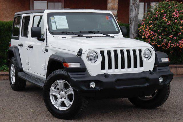 used 2020 Jeep Wrangler Unlimited car, priced at $23,995