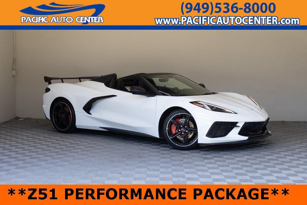 used 2022 Chevrolet Corvette car, priced at $73,995
