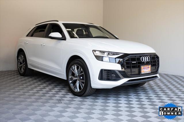 used 2021 Audi Q8 car, priced at $38,995