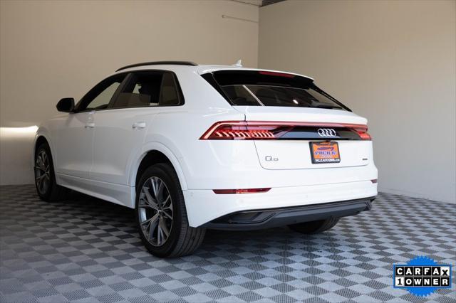 used 2021 Audi Q8 car, priced at $38,995