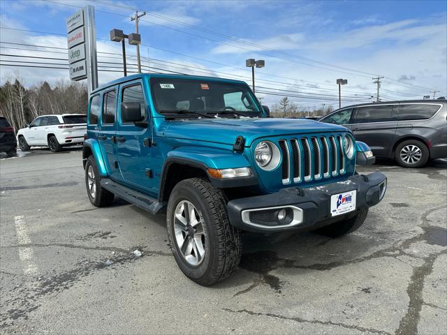 used 2020 Jeep Wrangler Unlimited car, priced at $33,758