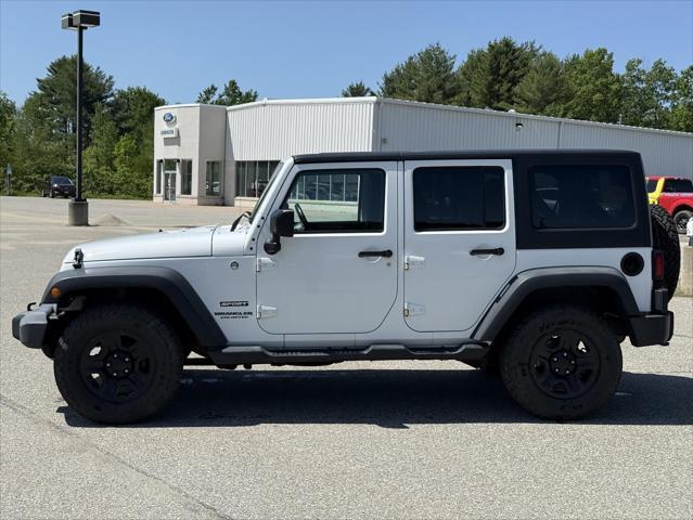 used 2014 Jeep Wrangler Unlimited car, priced at $17,474