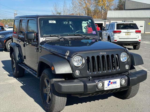 used 2016 Jeep Wrangler Unlimited car, priced at $22,218