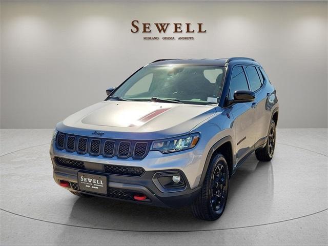 used 2023 Jeep Compass car, priced at $24,622