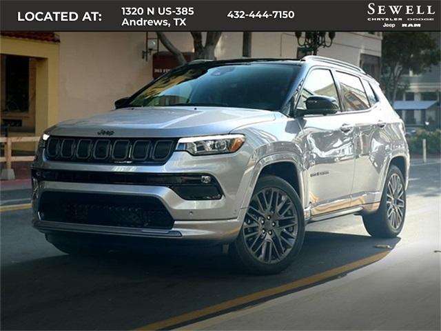 used 2022 Jeep Compass car, priced at $21,998