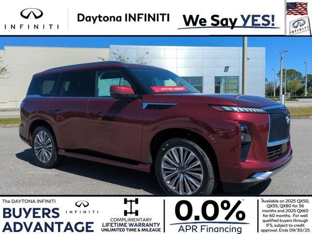 new 2025 INFINITI QX80 car, priced at $79,027