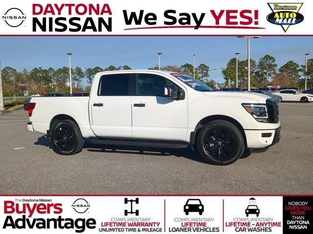 used 2023 Nissan Titan car, priced at $36,999