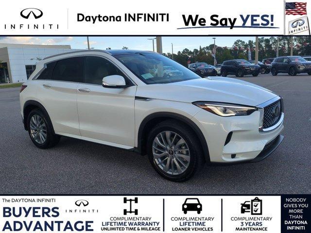 new 2025 INFINITI QX50 car, priced at $44,182