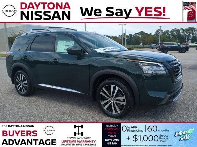 new 2025 Nissan Pathfinder car, priced at $45,183