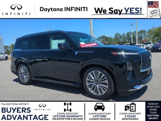 new 2025 INFINITI QX80 car, priced at $87,332