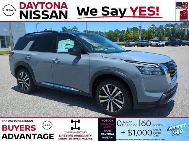 new 2025 Nissan Pathfinder car, priced at $45,648