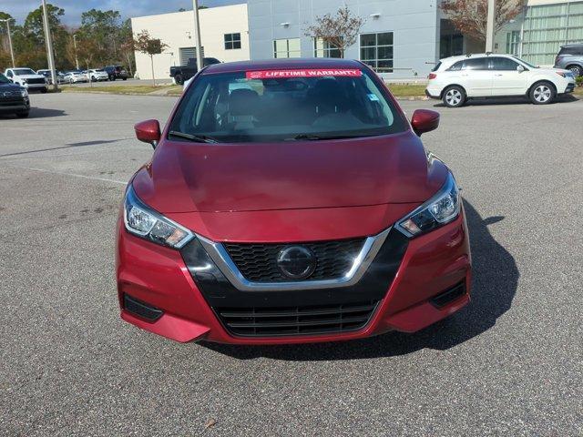 used 2021 Nissan Versa car, priced at $14,500