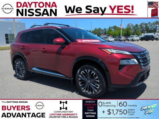new 2025 Nissan Rogue car, priced at $41,117