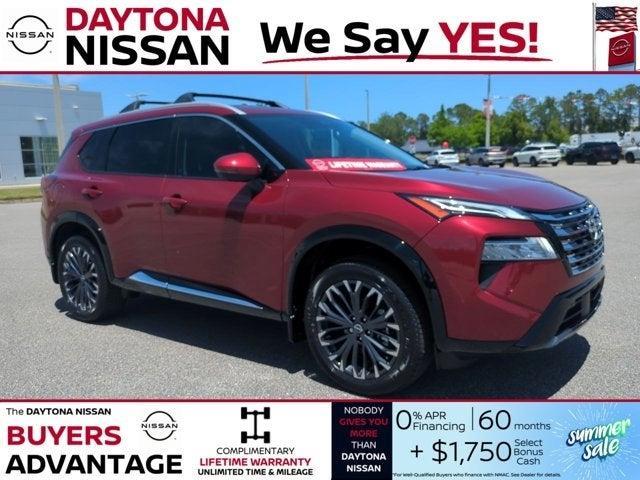 new 2025 Nissan Rogue car, priced at $41,117
