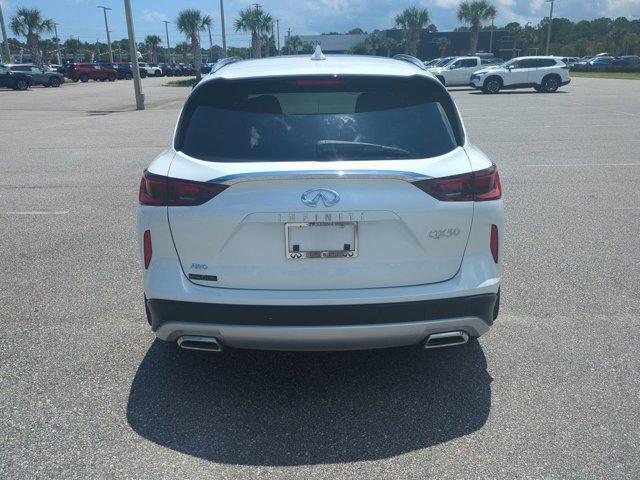 new 2025 INFINITI QX50 car, priced at $44,182