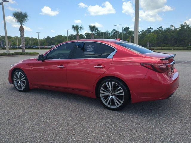 used 2021 INFINITI Q50 car, priced at $26,850