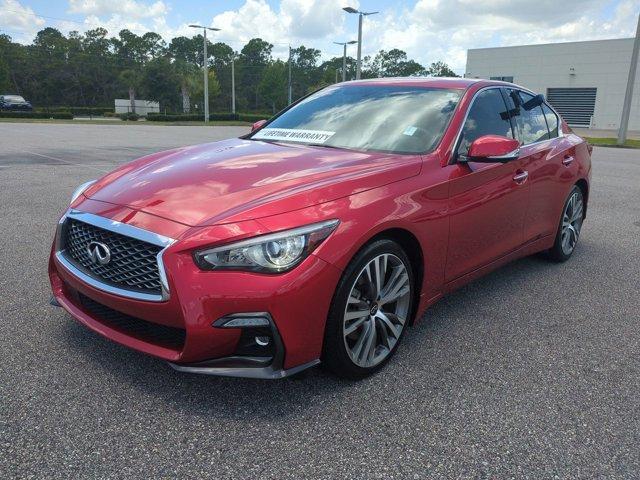 used 2021 INFINITI Q50 car, priced at $26,850