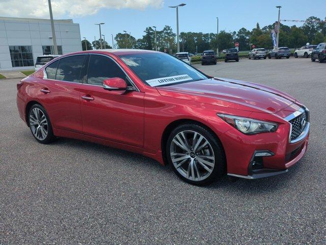 used 2021 INFINITI Q50 car, priced at $26,850
