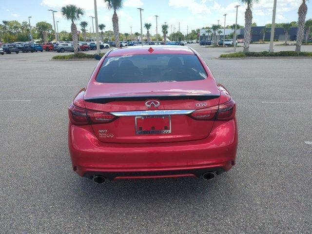 used 2021 INFINITI Q50 car, priced at $26,850