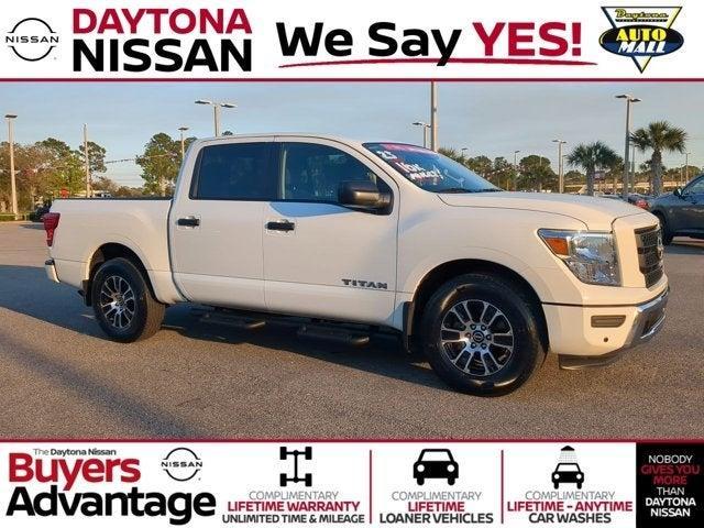 used 2023 Nissan Titan car, priced at $35,500