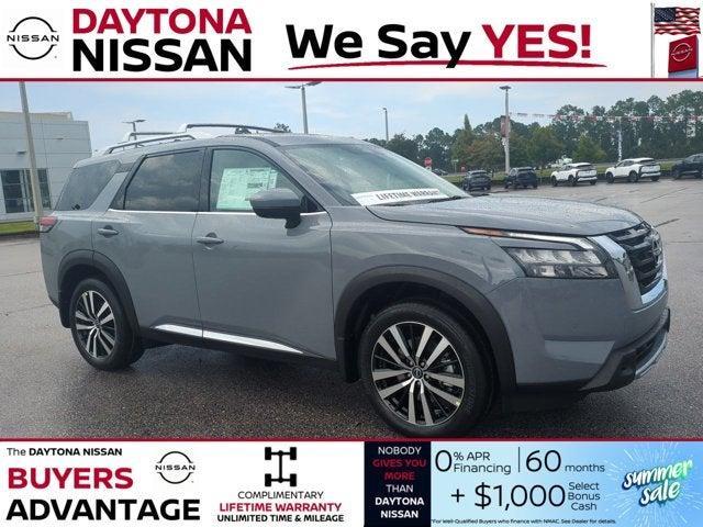 new 2025 Nissan Pathfinder car, priced at $45,156