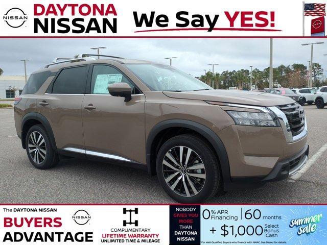 new 2025 Nissan Pathfinder car, priced at $45,943