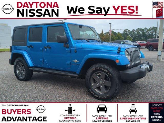 used 2015 Jeep Wrangler Unlimited car, priced at $17,980