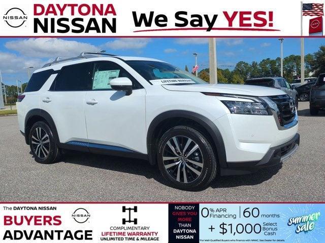new 2025 Nissan Pathfinder car, priced at $43,855