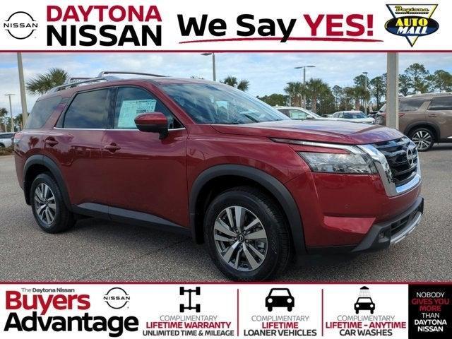 new 2025 Nissan Pathfinder car, priced at $46,385