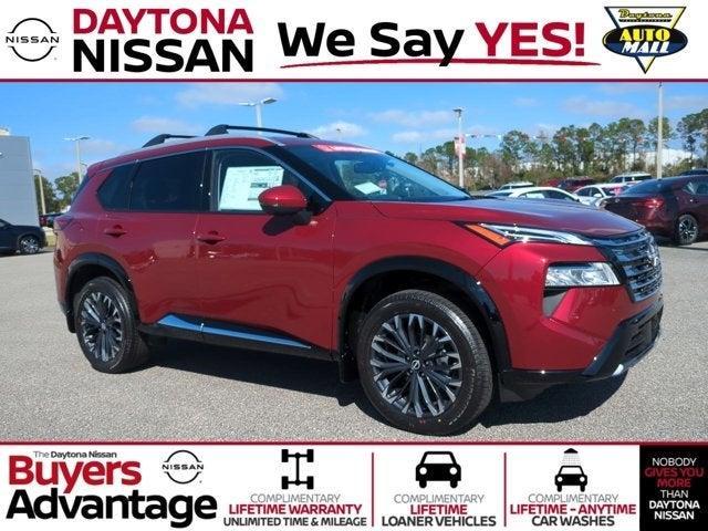 new 2025 Nissan Rogue car, priced at $43,600