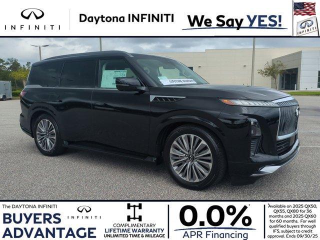 new 2025 INFINITI QX80 car, priced at $78,317