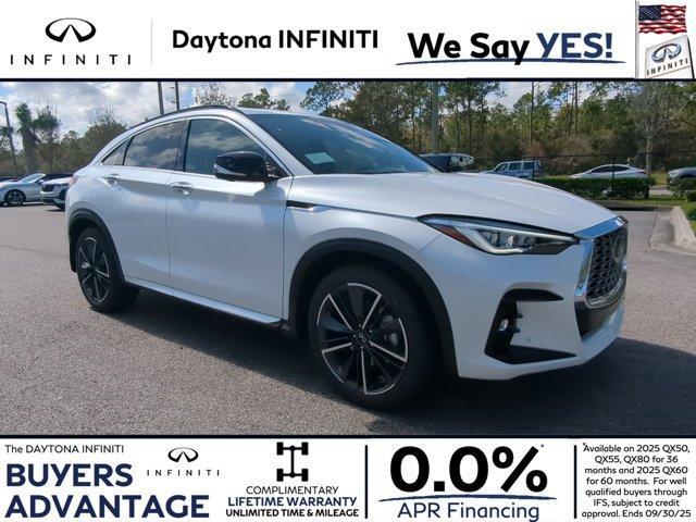 new 2025 INFINITI QX55 car, priced at $55,770