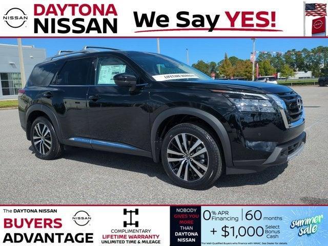 new 2025 Nissan Pathfinder car, priced at $45,106