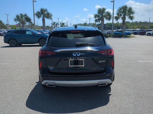 new 2025 INFINITI QX50 car, priced at $46,454