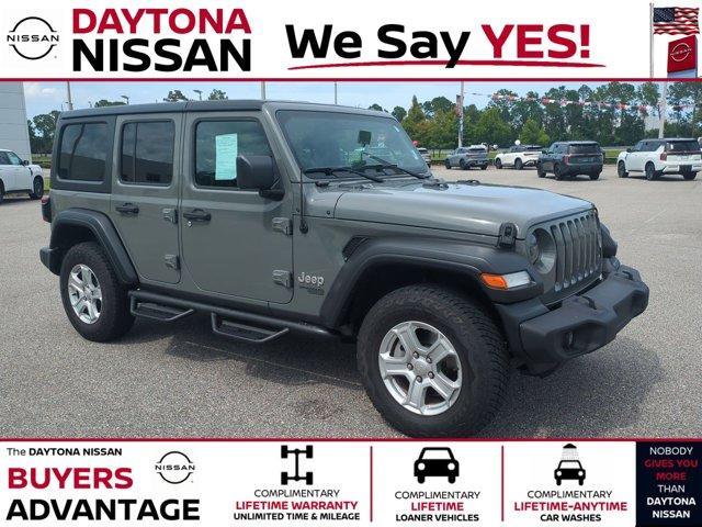 used 2018 Jeep Wrangler Unlimited car, priced at $24,500