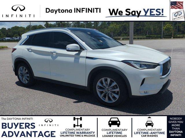 used 2022 INFINITI QX50 car, priced at $29,250