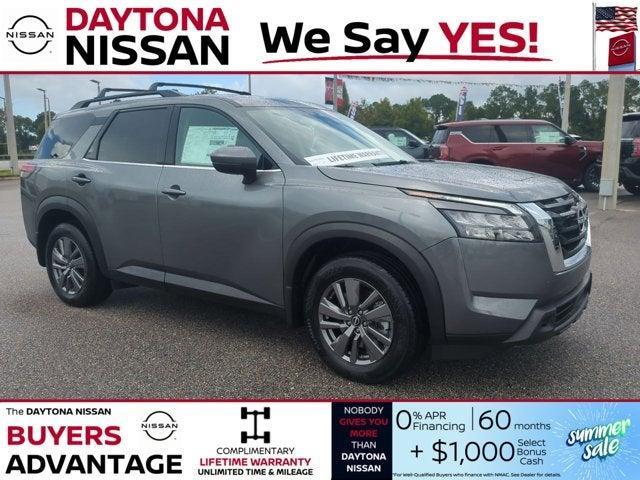 new 2025 Nissan Pathfinder car, priced at $40,202
