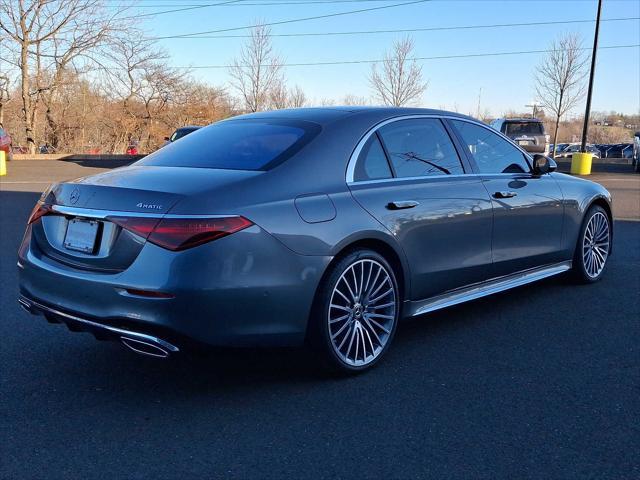 used 2021 Mercedes-Benz S-Class car, priced at $75,000