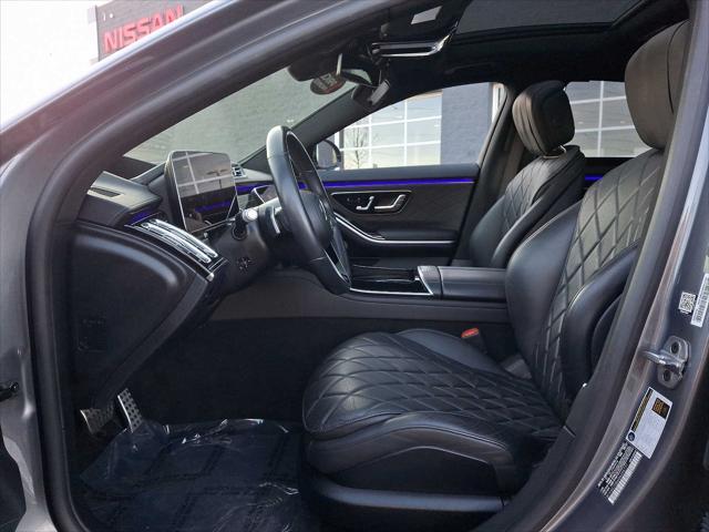 used 2021 Mercedes-Benz S-Class car, priced at $75,000